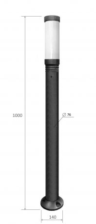 Столб S-100076 KZ (Цилиндр)